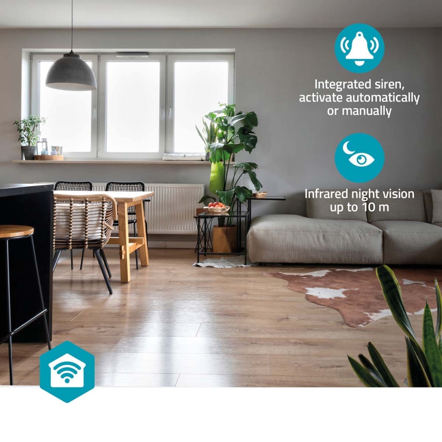 Intelligente Smartlife-Kamera 5V 3MP Full HD 1296p Wi-Fi Tuya