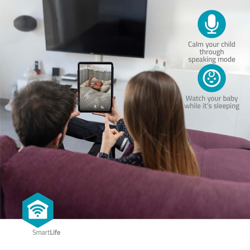 Smart-Kamera Smartlife 5V 3MP Full HD 1296p Wi-Fi