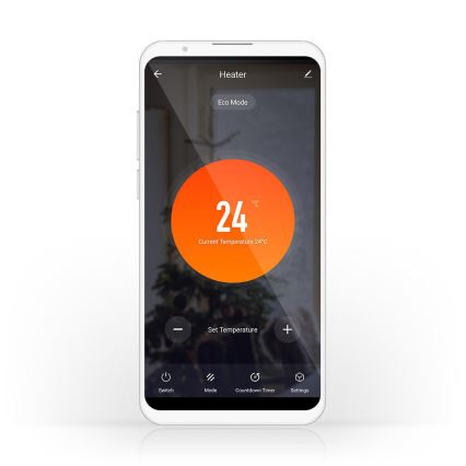 Elektrischer Direktheizkörper/Konvektor 2000W/230V Wi-Fi IP24 Thermostat