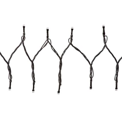 LED RGB-Lichterkette für den Außenbereich, 84 LEDs, 8 Funktionen, 13 m, IP65, Tuya-WLAN