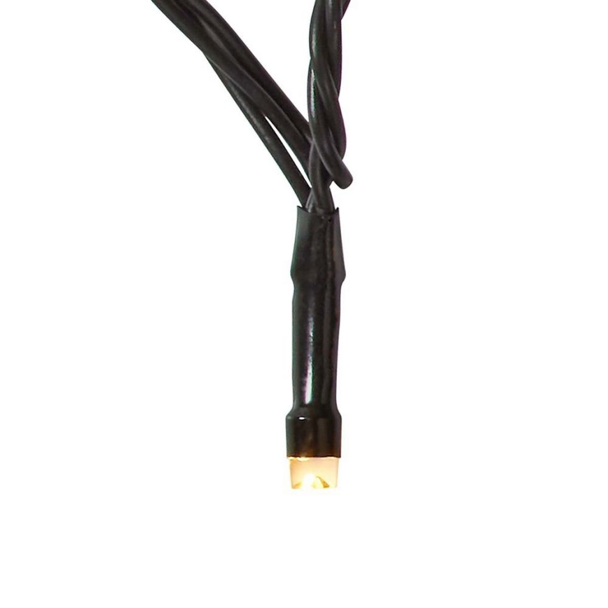 LED-Weihnachtslichterkette 100× LED / 8 Funktionen, 15 m, IP65, Wi‑Fi, Tuya