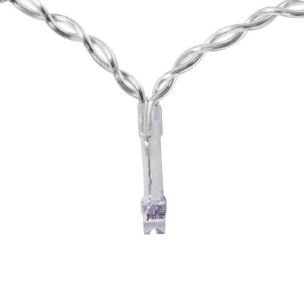 LED-Weihnachtsvorhang 240xLED/8 Funktionen 8m IP65 WLAN Tuya kaltweiß