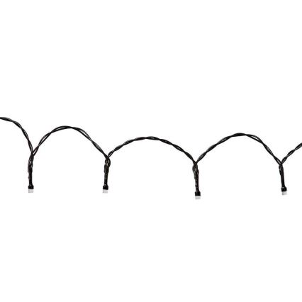 RGB-LED-Lichtervorhang, 240 LEDs / 11 Funktionen, 8 m, IP65, Wi‑Fi (Tuya‑kompatibel)