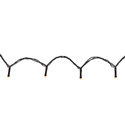 LED-Weihnachtsbeleuchtung für den Außenbereich 200xLED/8 Funktionen 10x2m IP65 Wi-Fi Tuya warmweiβ