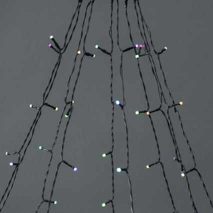 LED Außen-Weihnachtsvorhang 200xLED/8 Funktionen 10x2m IP65 Wi-Fi Tuya warmweiß bis kaltweiß