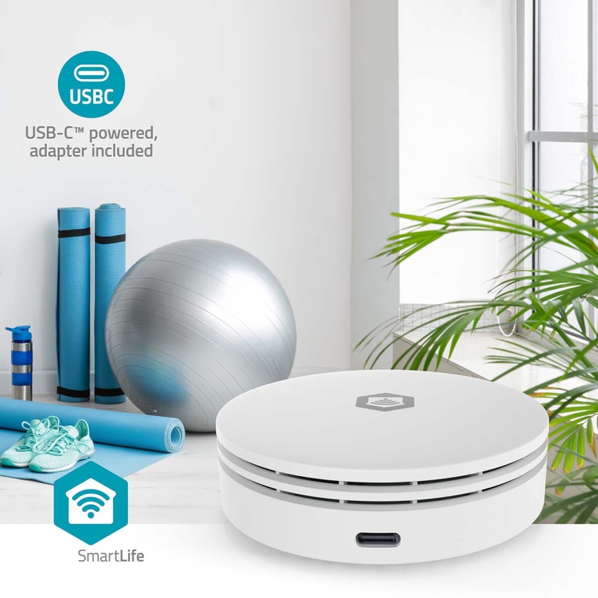 Intelligenter Luftqualitätsmonitor SmartLife Wi-Fi Tuya