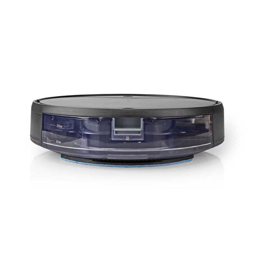 Smart-Staubsaugerroboter  mit Wischmopp 28W/2500 mAh Wi-Fi schwarz + Fernbedienung