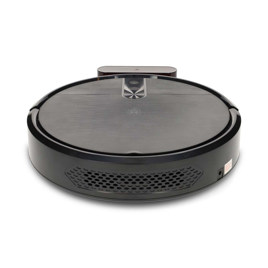 Intelligenter Roboter-Staubsauger mit Wischfunktion SmartLife 2600 mAh Wi-Fi Tuya schwarz + Fernbedienung