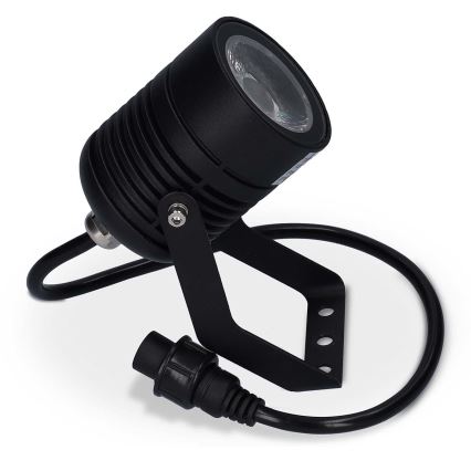 3er-Set SmartLife dimmbare RGBW-LED-Außenleuchten, 3 W, 230 V, IP65, Wi‑Fi (Tuya), schwarz