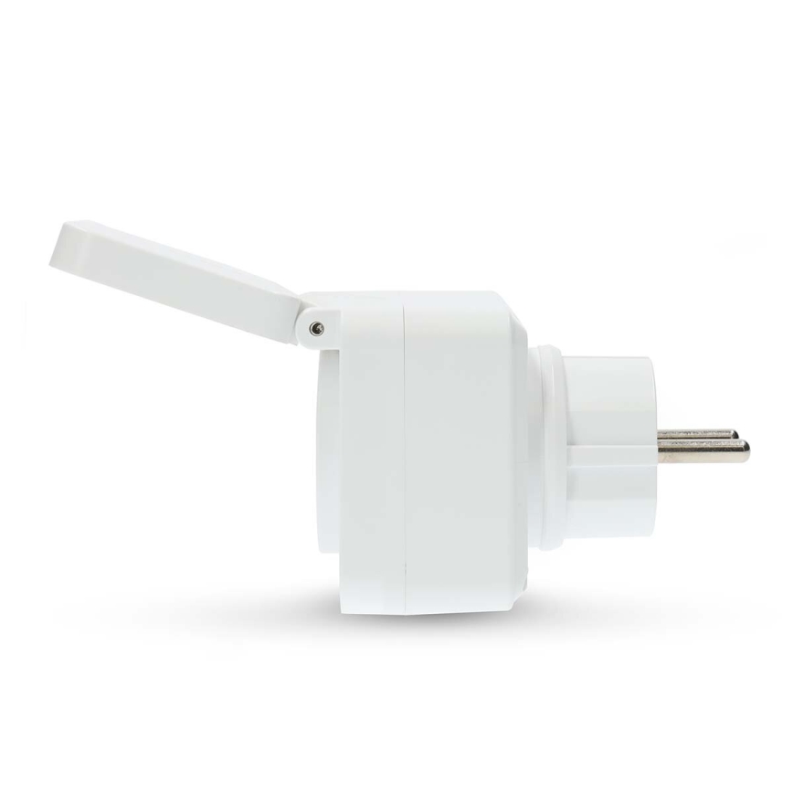 Intelligente Steckdose Smartlife 3680W/230V/ Typ E/16A Wi-Fi Tuya IP44