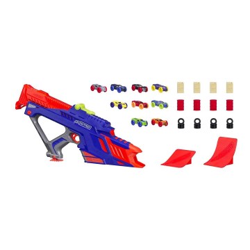 Nerf - Kinderpistole Nitro MotoFury Rapid Rally + 9 Autos