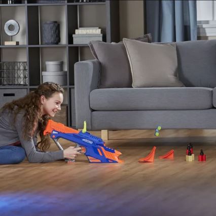 Nerf - Kinderpistole Nitro MotoFury Rapid Rally + 9 Autos