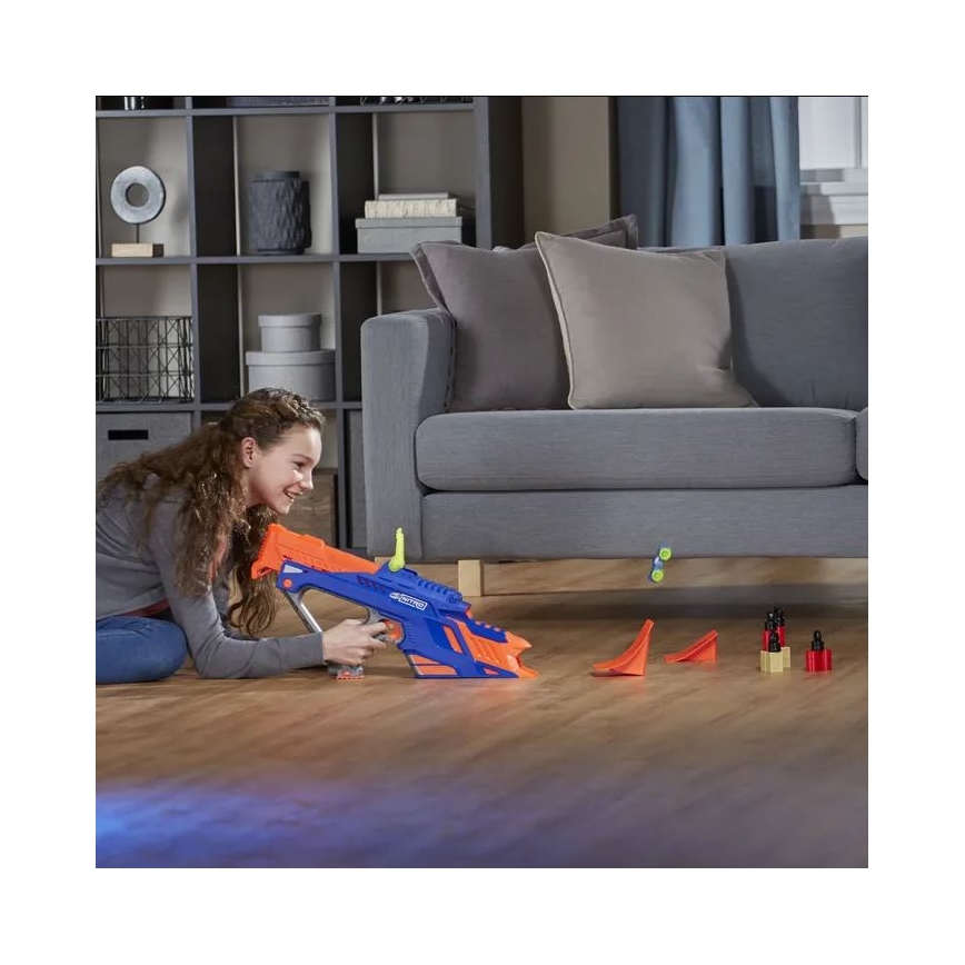 Nerf - Kinderpistole Nitro MotoFury Rapid Rally + 9 Autos