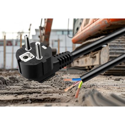 Netzkabel 3 m 230 V schwarz