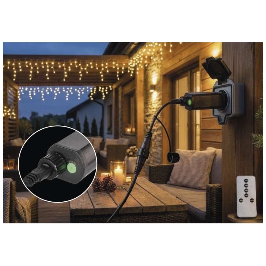 Netzteil für verbindbare Weihnachtsbeleuchtung 80 V IP44