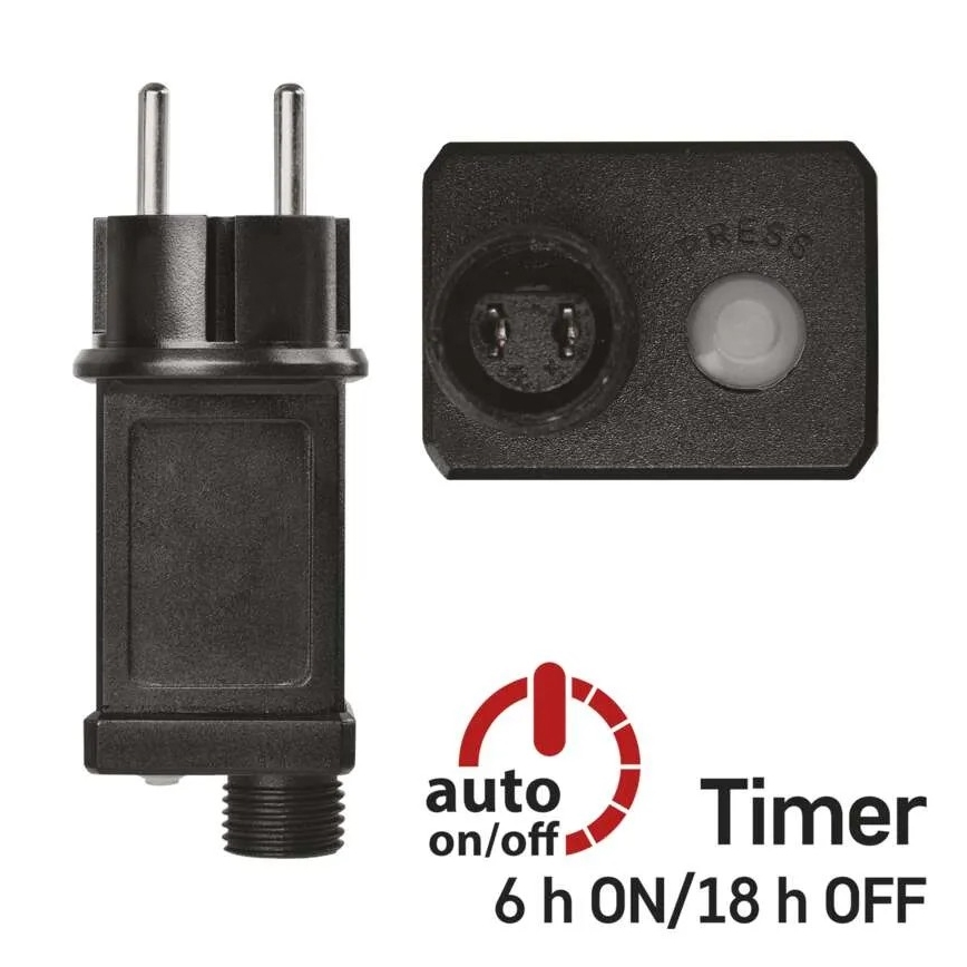 Netzteil für weihnachtliche Lichterketten 230V IP44