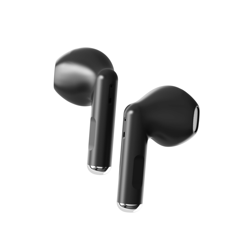 Niceboy Beans 4 - Kabellose Kopfhörer 300 mAh + 2x 35 mAh IPX4 Schwarz