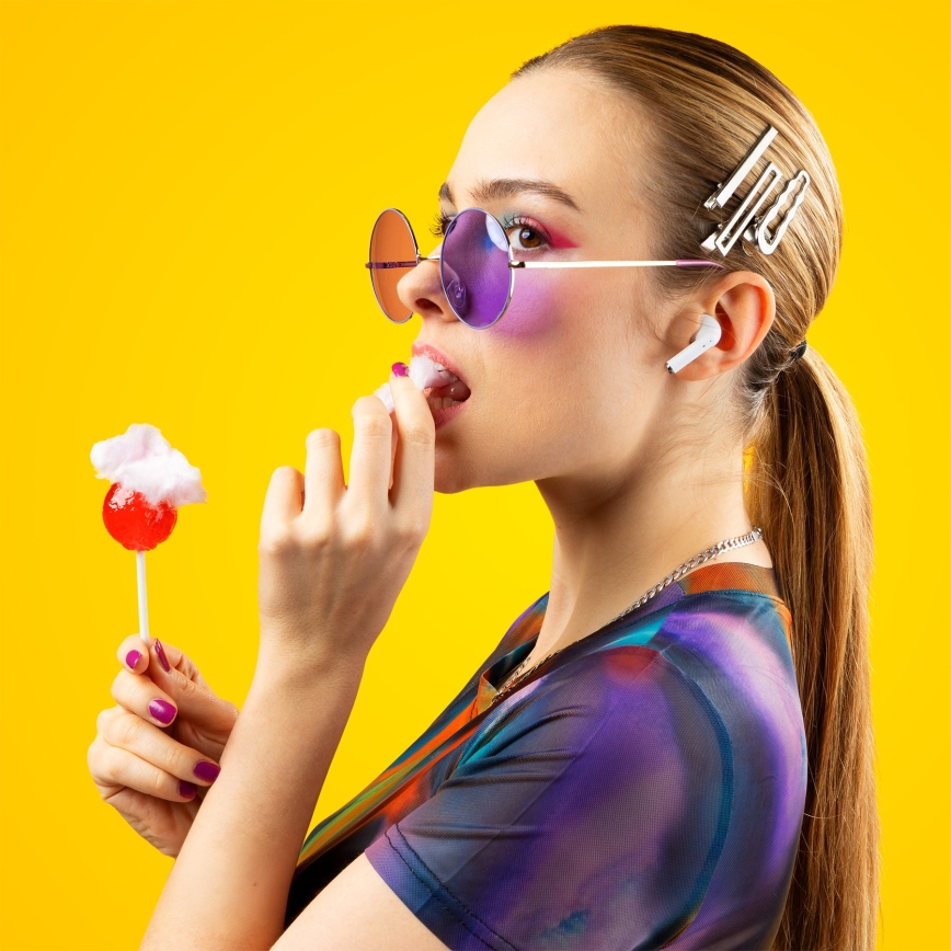 Niceboy Beans 4 - Kabellose Kopfhörer 300 mAh + 2x 35 mAh IPX4 Weiß