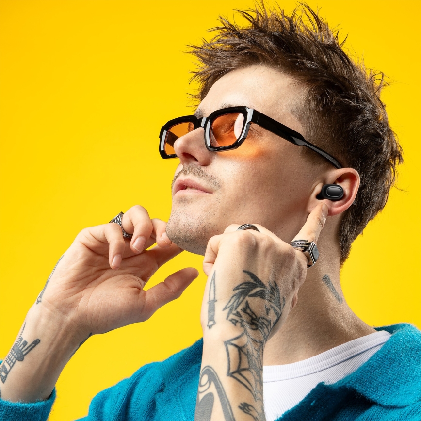 Niceboy HIVE Podsie 4 - Kabellose Kopfhörer IP54 schwarz