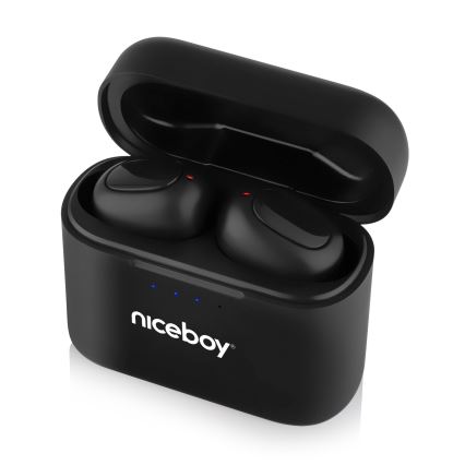 Niceboy HIVE Podsie 4 - Kabellose Kopfhörer IP54 schwarz