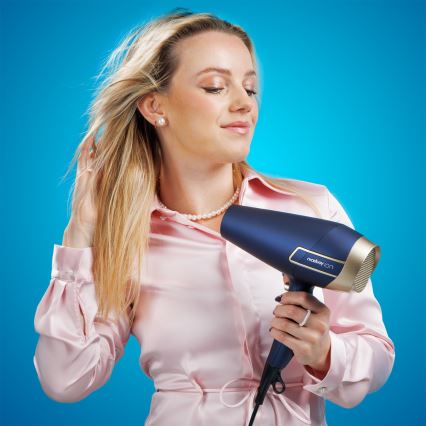 Niceboy ION AirSonic ICON - Haartrockner 2200W/230V blau