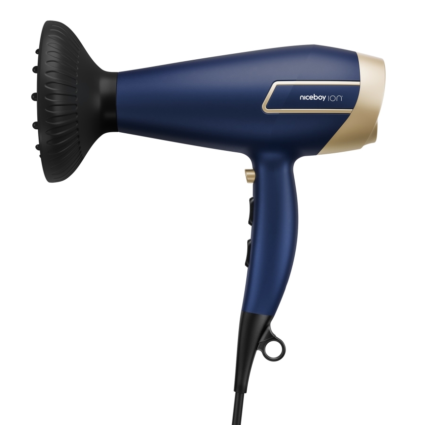 Niceboy ION AirSonic ICON - Haartrockner 2200W/230V blau