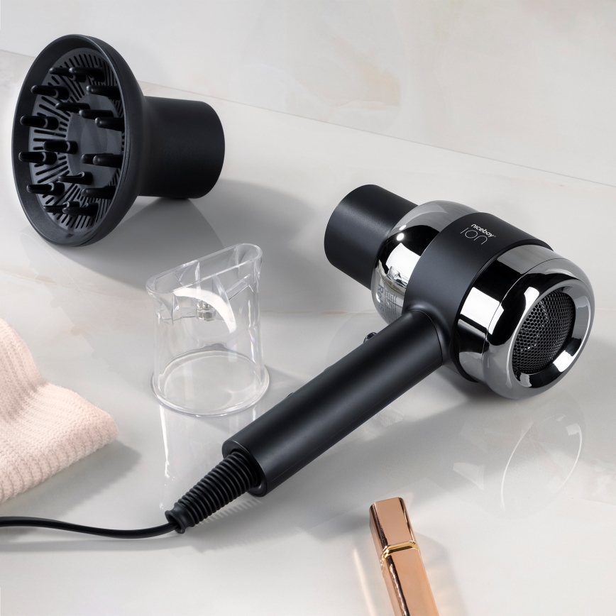 Niceboy ION AirSonic PRO - Haartrockner 2200W/230V schwarz