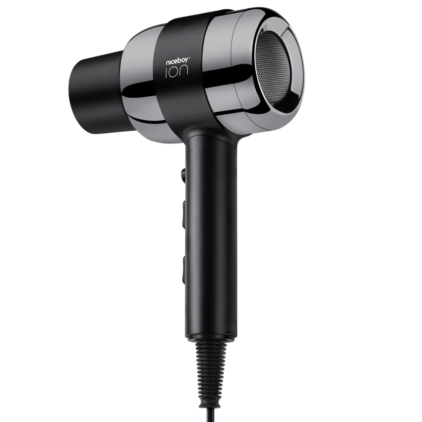 Niceboy ION AirSonic PRO - Haartrockner 2200W/230V schwarz