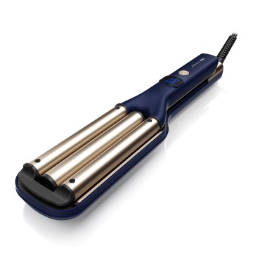 Niceboy ION AirWave PRO - Dreifach-Lockenstab 100W/230V blau