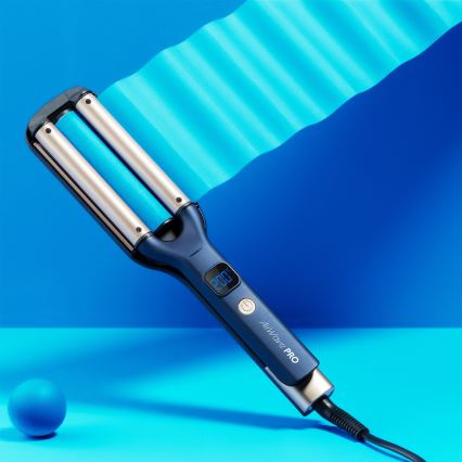 Niceboy ION AirWave PRO - Dreifach-Lockenstab 100W/230V blau