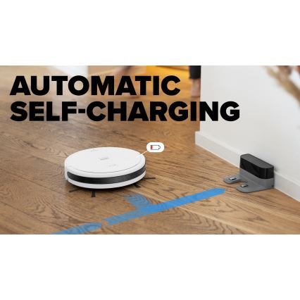 Niceboy ION Charles i6 - Intelligenter 2-in-1 Saugroboter 2600 mAh Wi-Fi Weiß