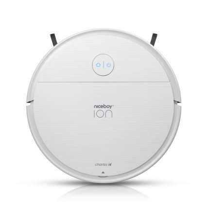 Niceboy ION Charles i6 - Intelligenter 2-in-1 Saugroboter 2600 mAh Wi-Fi Weiß