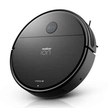 Niceboy ION Charles i6 - Smart-Staubsaugerroboter  2in1 2600 mAh Wi-Fi schwarz