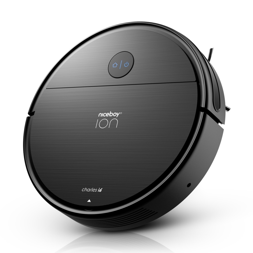Niceboy ION Charles i6 - Smart-Staubsaugerroboter  2in1 2600 mAh Wi-Fi schwarz
