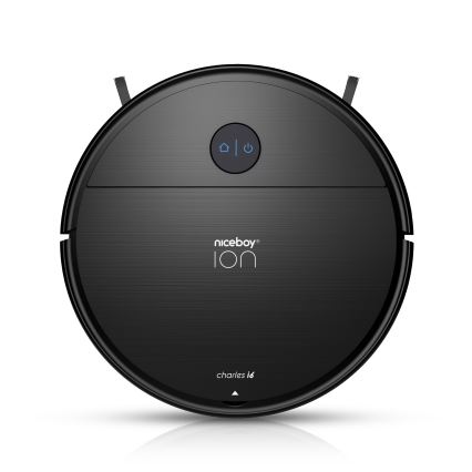 Niceboy ION Charles i6 - Smart-Staubsaugerroboter  2in1 2600 mAh Wi-Fi schwarz