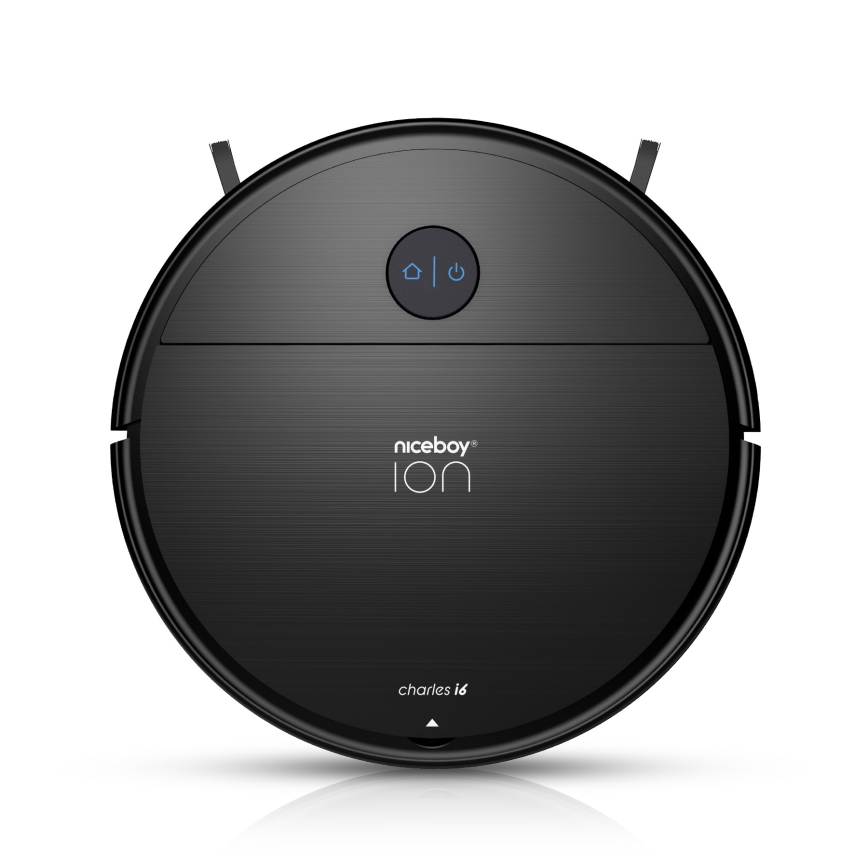 Niceboy ION Charles i6 - Smart-Staubsaugerroboter  2in1 2600 mAh Wi-Fi schwarz