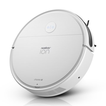 Niceboy ION Charles i6 - Smart-Staubsaugerroboter  2in1 2600 mAh Wi-Fi weiß