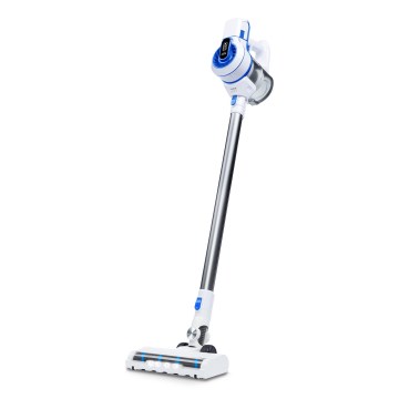 Niceboy ION Hurricane H5 - Kabelloser 2-in-1 Stielsauger 150W/2200 mAh Weiß/Blau