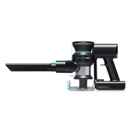 Niceboy ION Hurricane H5 Plus - Kabelloser Stielstaubsauger 2in1 140W/2200 mAh schwarz