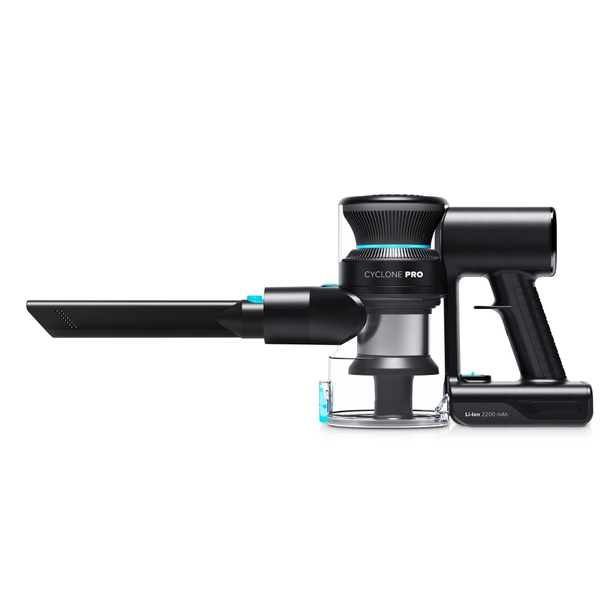 Niceboy ION Hurricane H5 Plus - Kabelloser Stielstaubsauger 2in1 140W/2200 mAh schwarz