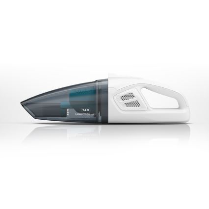 Niceboy ION Hurricane R1 - Aufladbarer Handstaubsauger 50W/2200 mAh weiß/blau