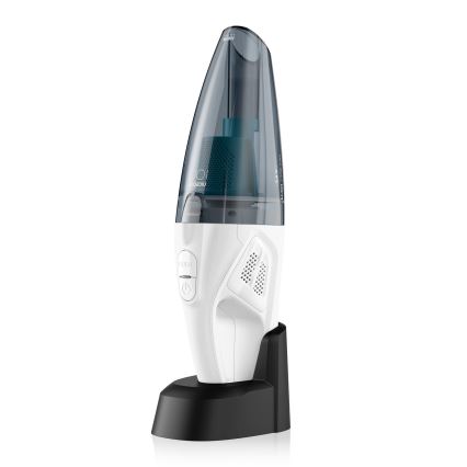 Niceboy ION Hurricane R1 - Aufladbarer Handstaubsauger 50W/2200 mAh weiß/blau