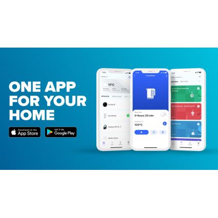 Niceboy ION SmartKettle - Smart-Wasserkocher mit Thermoregulierung 1,7 l 2200W/230V Wi-Fi schwarz