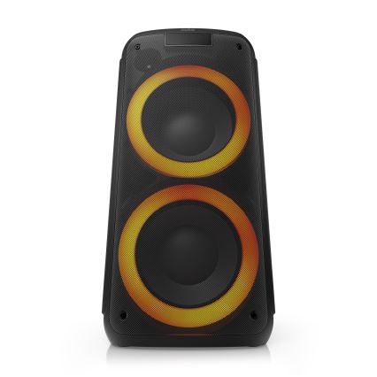 Niceboy PARTY Boss 2 - Kabelloser LED-Lautsprecher mit Mikrofon und Powerbank Funktion 200W/4500 mAh + Fernbedienung