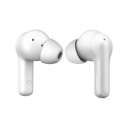 Niceboy Pins 4 - Kabellose Kopfhörer mit ANC 400 mAh + 2x 50 mAh IPX4 Weiß