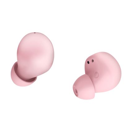 Niceboy Podsie 4 POP - Kabellose Kopfhörer, 400 mAh Ladecase + 2×40 mAh Ohrhörer, IPX4, rosa