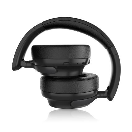 Niceboy Stellar - Kabellose Kopfhörer mit Mikrofon und ANC 400 mAh IPX4 schwarz