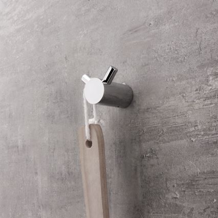 NIMCO BR 11053-26 - Wandhaken BORMO glänzendes Chrom