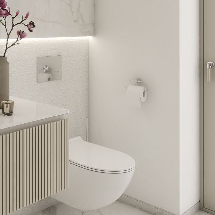 NIMCO BR 11055-26 - Toilettenpapierhalter BORMO glänzendes Chrom