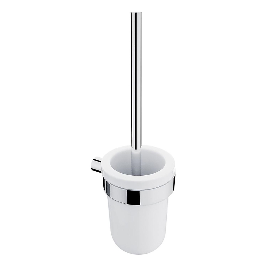 NIMCO BR 11094KU-26 - Toilettenbürste wandmontiert BORMO weiß/glänzendes Chrom